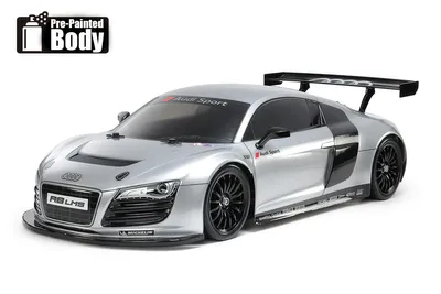 TAMIYA 1/10 R/C Audi R8 LMS 2008 (Painted Body) (TT-02)