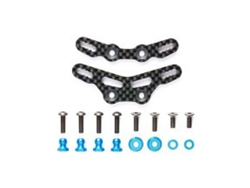 TAMIYA M-07 Concept Carbon Damper Stay Set (for TRF S.D)