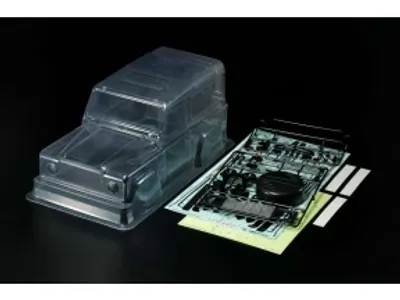 TAMIYA 1/10 Scale R/C Land Rover Defender 90 Body Parts S