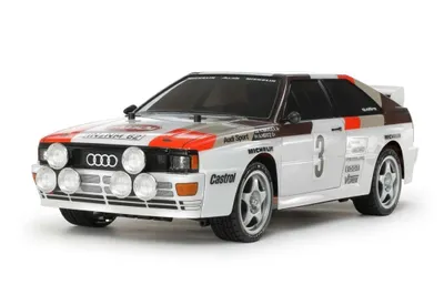 TAMIYA 1/10 R/C Audi quattro Rallye A2 (TT-02)