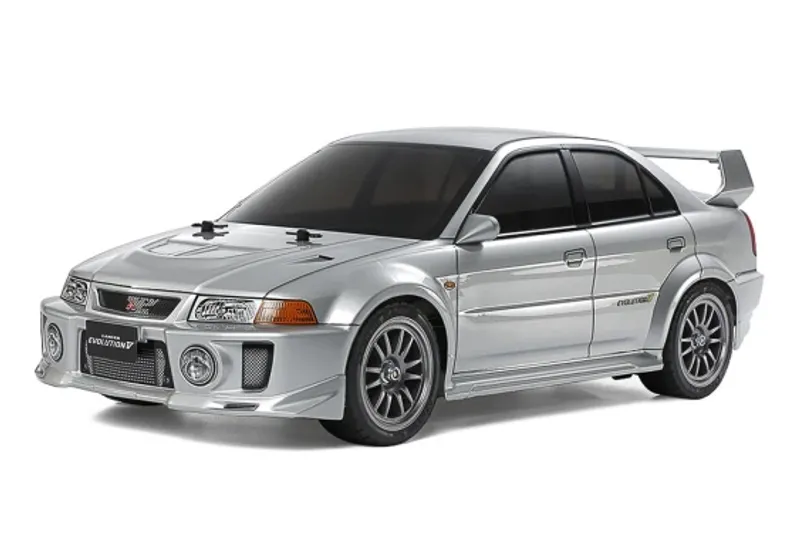 TAMIYA 1/10 R/C Mitsubishi Lancer Evolution V (TT-02)
