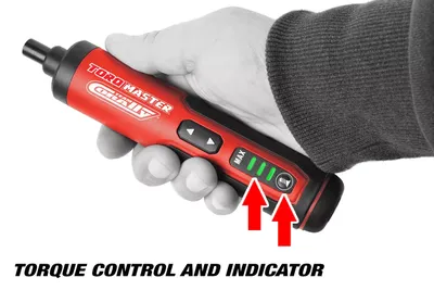 Team Corally - Torq Master - Cordless Screwdriver with Digital Torque Control - Li-Ion 3.6V - 1pc