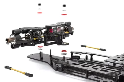 Team Corally - SSX-823 Car Kit - Chassis kit only, no electronics, no motor, no body, no tires