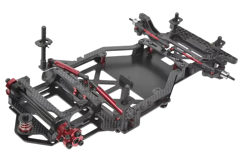 Team Corally - SSX-125 Car Kit - 7075 Edition - Chassis kit only