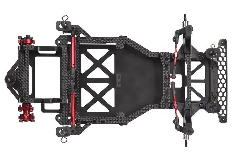 Team Corally - SSX-125 Car Kit - 7075 Edition - Chassis kit only
