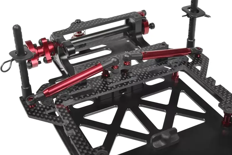Team Corally - SSX-125 Car Kit - 7075 Edition - Chassis kit only
