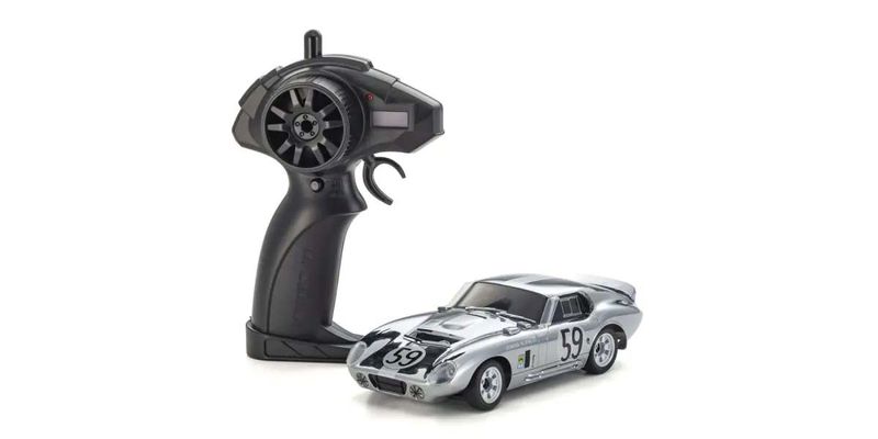Kyosho First Mini-Z 1:28 Shelby Cobra Daytona krom
