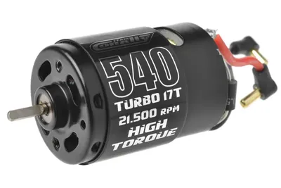 Team Corally - Turbo 540 Borstad Motor - Brushed Motor - 17T - 21.500 rpm