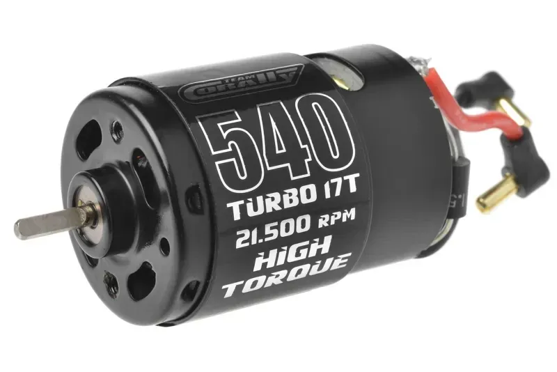 Team Corally - Turbo 540 Borstad Motor - Brushed Motor - 17T - 21.500 rpm