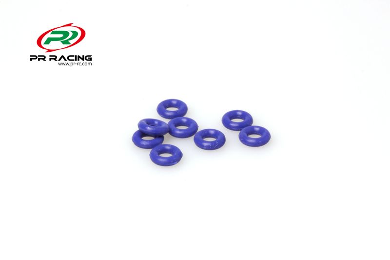 Shock O-Rings (Blue)(8pcs) PR Racing