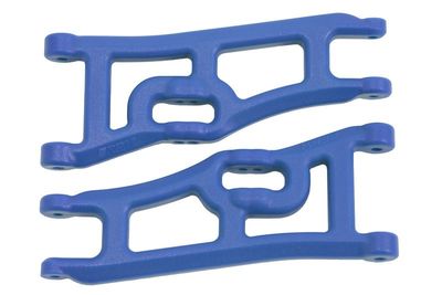 Wide Front A-arms Blå E-Rustler, Stampede 2wd
