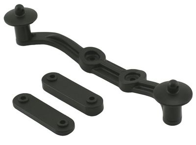 Karossfäste Justerbart Traxxas Slash 4x4 Svart RPM