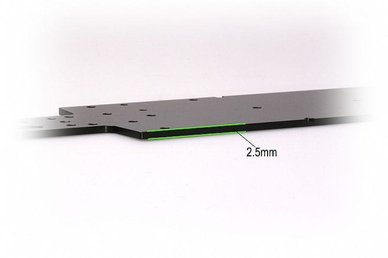 Chassie Aluminium 2.5mm PR SB401-R/RT