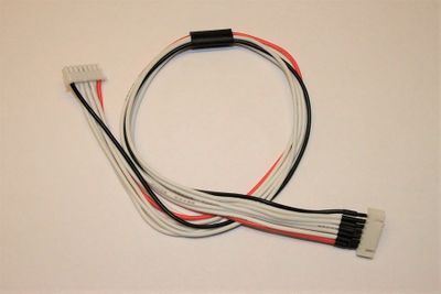 Li-Po förlängningskabel m/ kontakter 6-cell 40cm