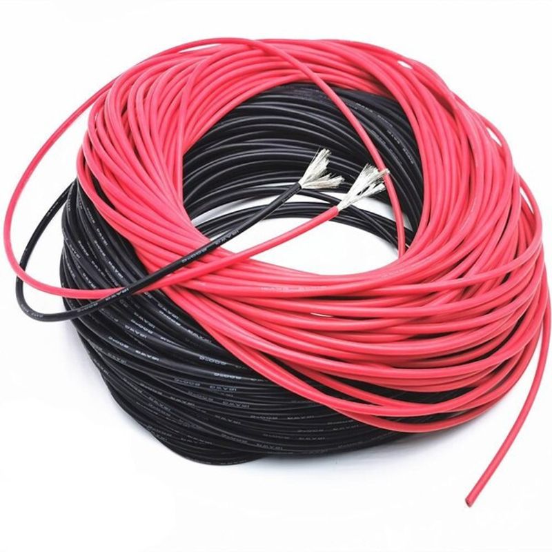Silikonkabel 12-gauge 3.31mm² Metervara