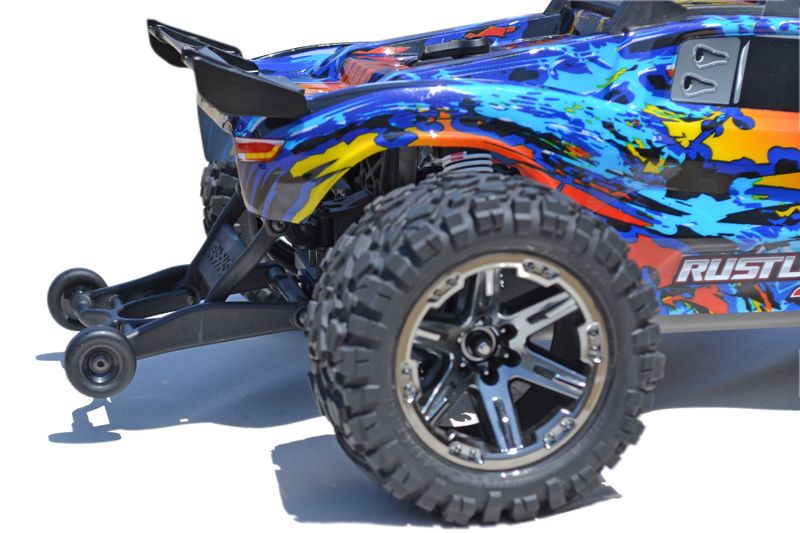 Wheelie Bar Mount Traxxas Rustler 4x4 (RPM)