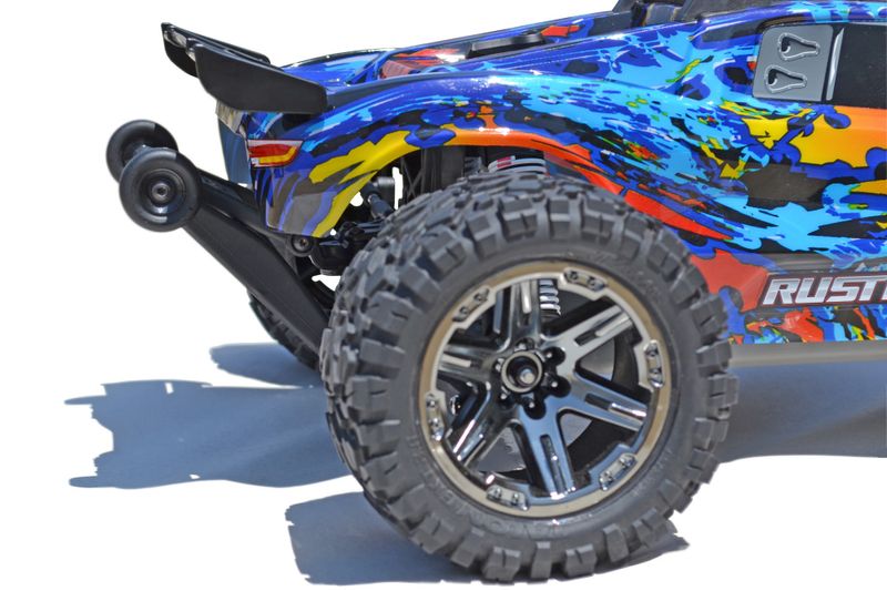 Wheelie Bar Mount Traxxas Rustler 4x4 (RPM)