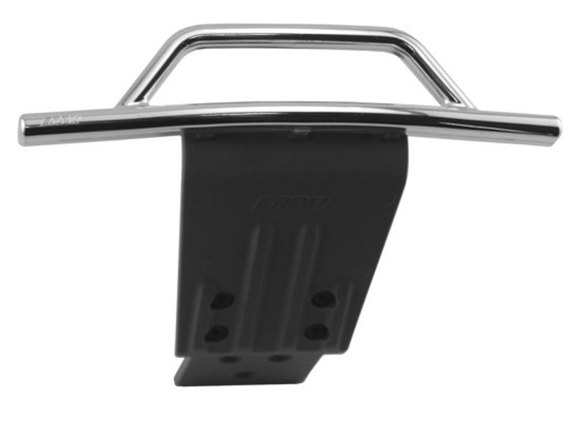 Stötfångare & Hasplåt Fram Traxxas Slash 4x4 Chrome RPM