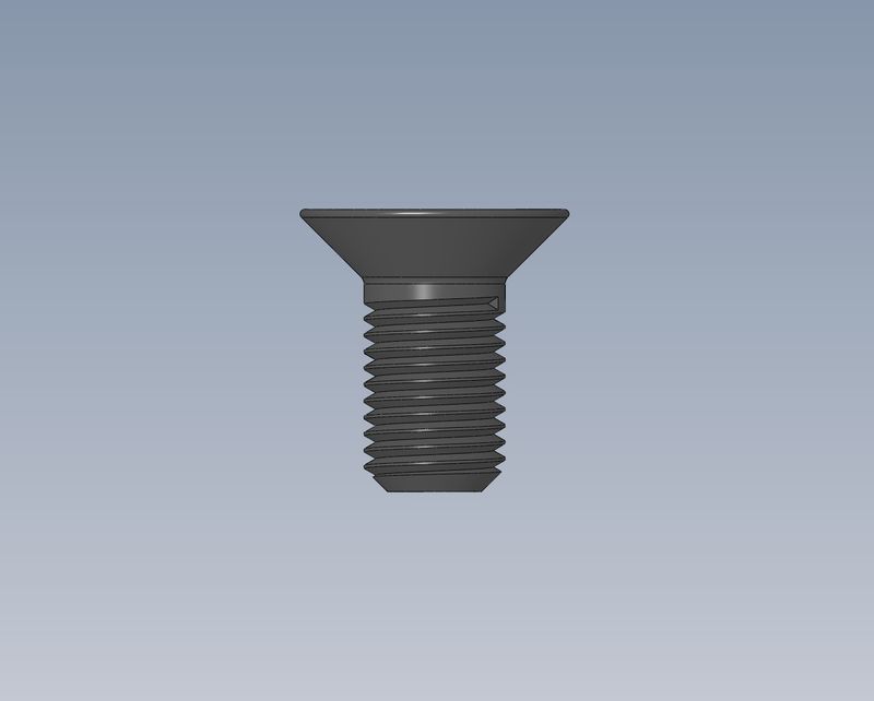 Skruv Försänkt 3x6mm. 10 st.