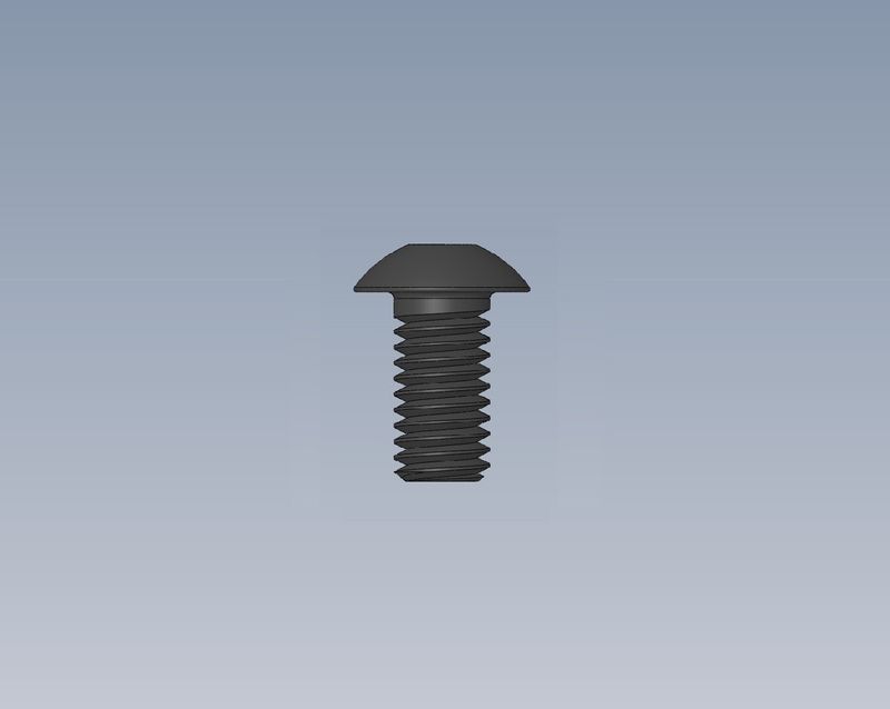 Screw B/H 2.5x4mm. 10 st.