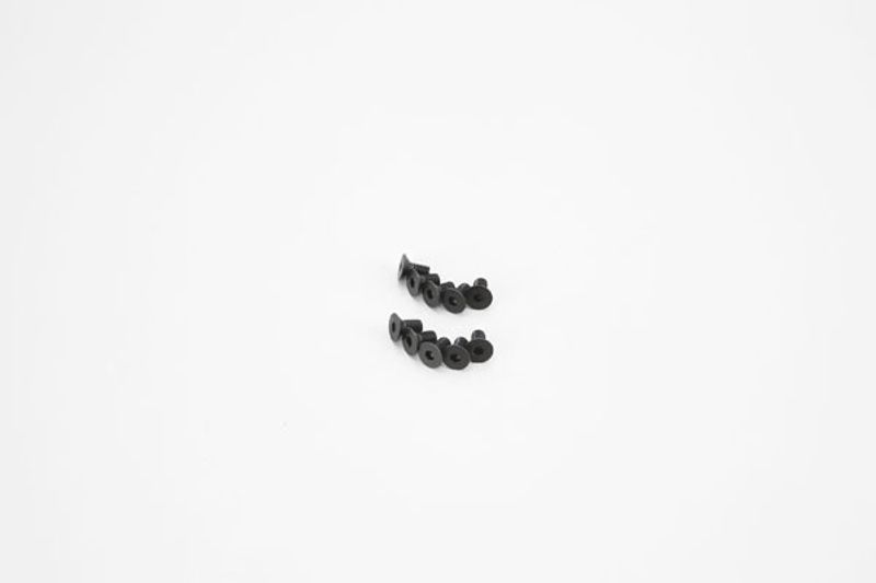 Kyosho 1-S33006H – Försänkta insexskruvar M3×6 mm, 10 st