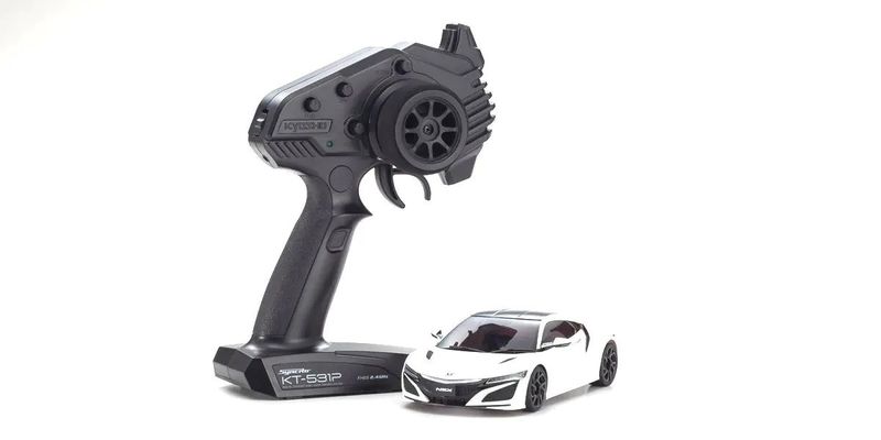 Kyosho Mini-Z MR04 RWD Honda NSX 130R vit (W-MM/KT531P)