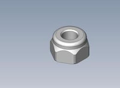 Låsmutter Stål M4 - 4mm (20 st). HongNor
