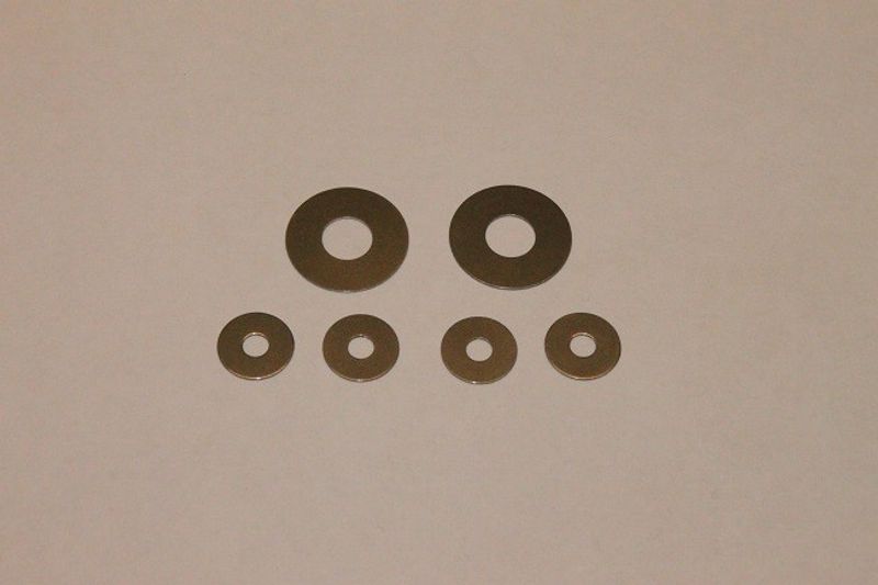 Shims Set. 3x9x0,4 6x15x0,4