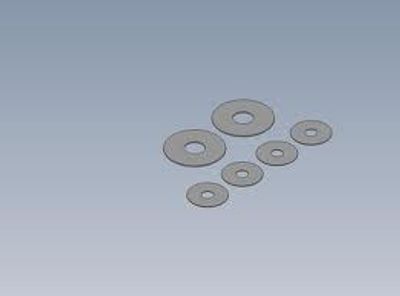Diff Washer Set. Intech BR-6/BR-6E