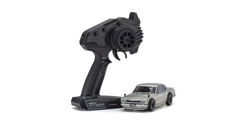 Kyosho Mini-Z AWD Skyline 2000GT-R KPGC10 silver (MA020N-L/KT531P)