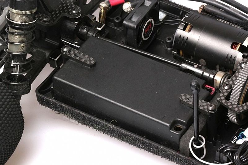 Batterihållare Kolfiber/Komposit PR SB401 R