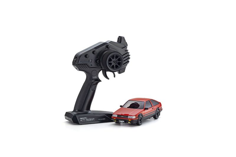 Kyosho Mini-Z AWD Toyota Corolla Levin AE86 röd/svart (MA020N-L/KT531P)