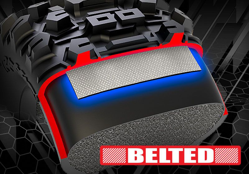 Traxxas Sledge 1/8 Truck 6S Belted (utan batteri/laddare)