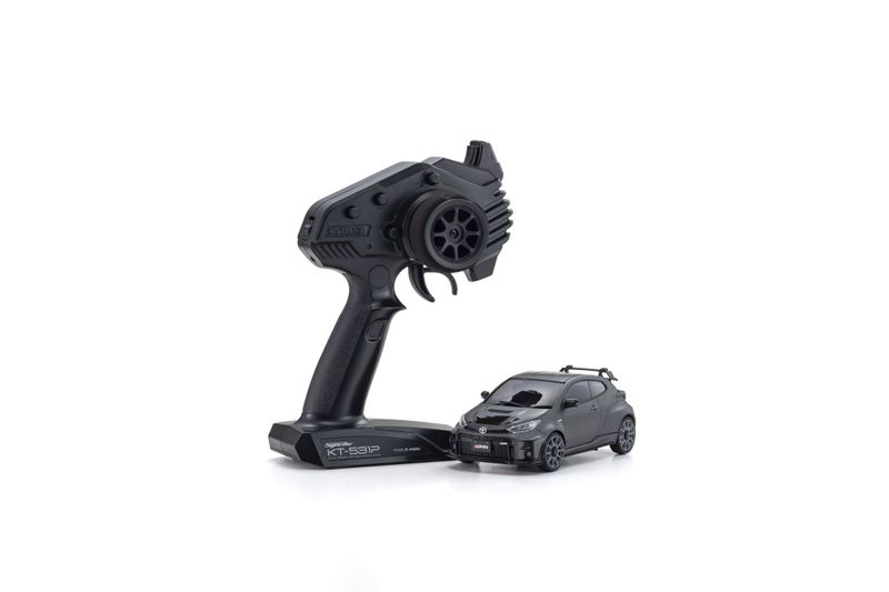 Kyosho Mini-Z AWD Toyota GRMN Yaris Circuit Package mörkgrå metallic (MA020-KT531P)