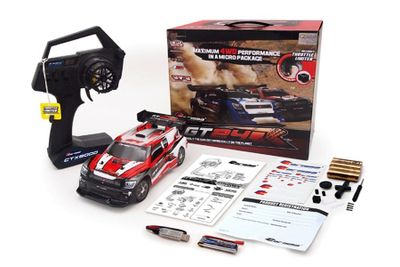 Carisma GT24R 1:24 4WD Micro Rally RTR Röd