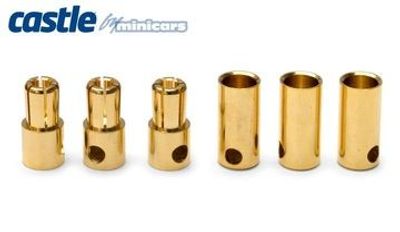 Castle Creations 5.5mm Bullet Kontakter 3par 150A