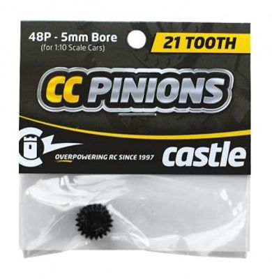 Castle Creations CC Pinion 21T 48P - 5mm