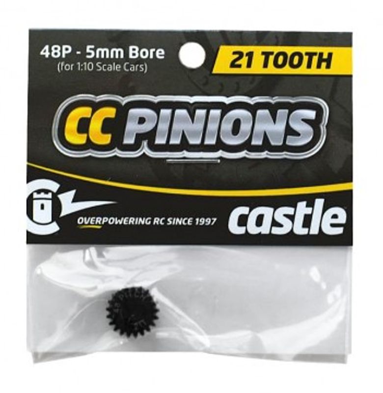 Castle Creations CC Pinion 21T 48P - 5mm