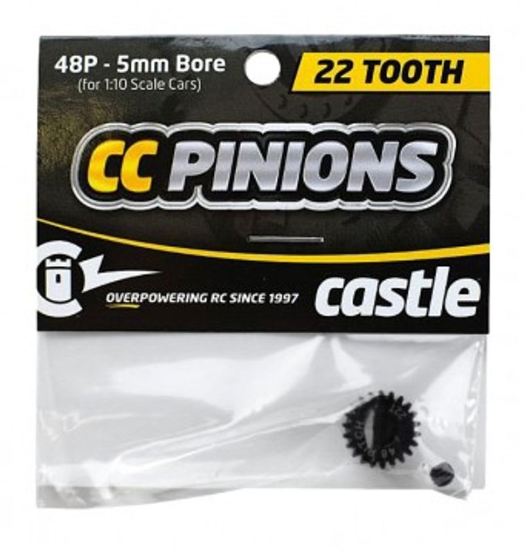 Castle Creations CC Pinion 22T 48P - 5mm
