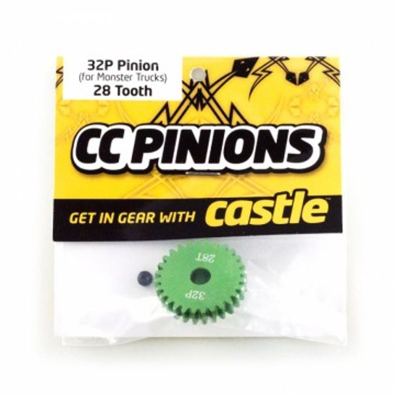 Castle Creations CC Pinion 28T 32P - 5mm