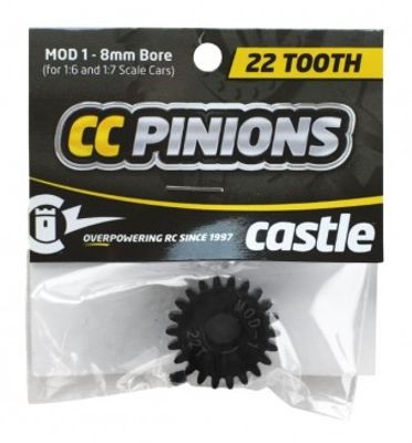 Castle Creations CC Pinion 22T  Mod 1 - 8mm