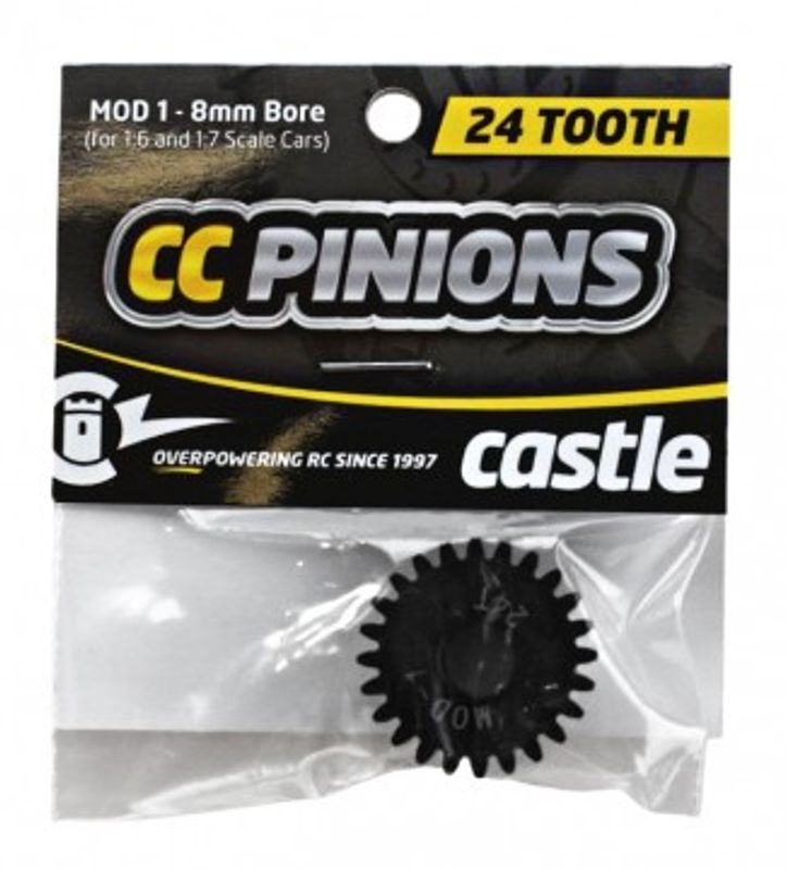 Castle Creations CC Pinion 24T Mod 1 - 8mm