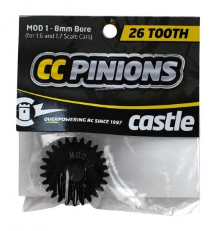 Castle Creations CC Pinion 26T Mod 1 - 8mm