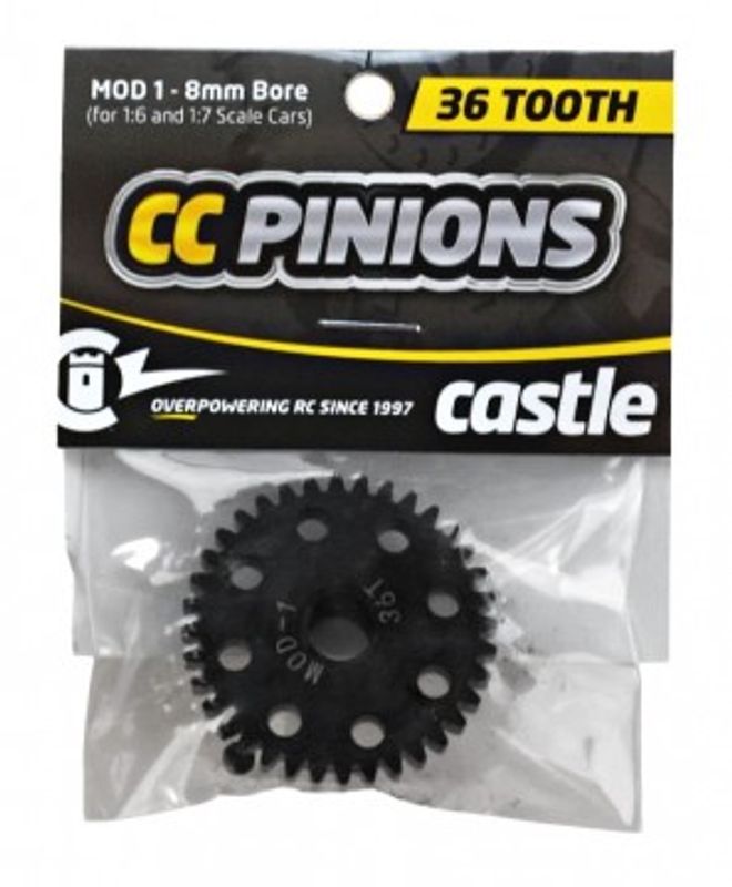 Castle Creations CC Pinion 36T Mod 1 - 8mm