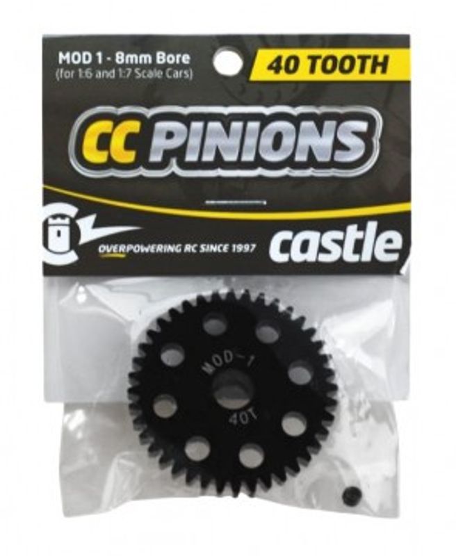 Castle Creations CC Pinion 40T Mod 1 - 8mm