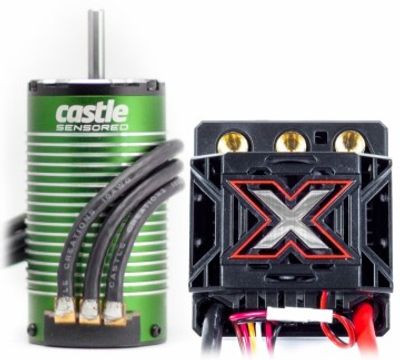 Castle Creations Mamba Monster X ESC Combo med 1512-2650KV Sensormotor