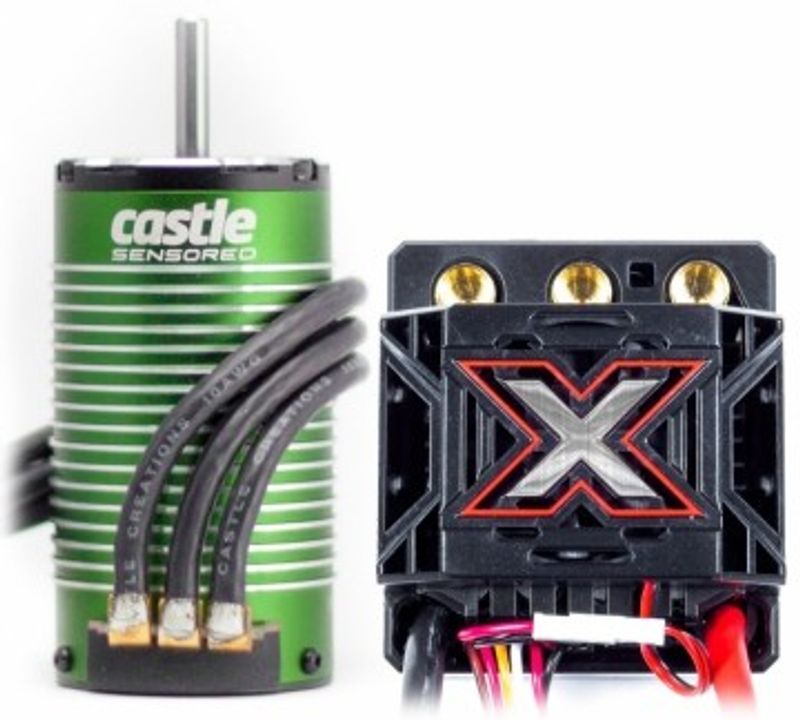 Castle Creations Mamba Monster X ESC Combo med 1512-2650KV Sensormotor