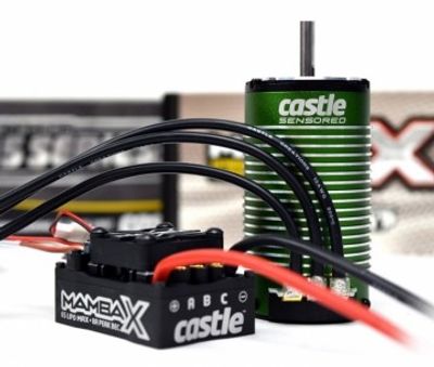 Castle Creations MAMBA X Sensor ESC WP, 1515-2200KV Combo E-Buggy