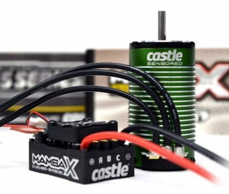 Castle Creations MAMBA X Sensor ESC WP, 1515-2200KV Combo E-Buggy