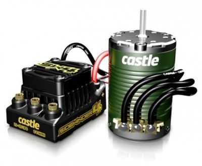 Castle Creations SIDEWINDER 4 ESC WP Combo 1410-3800KV Sensor Motor